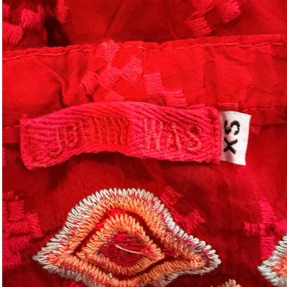 Johnny Was Embroidered Boho Blouse - Picture 4 of 5